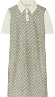 Order Tory Burch SS24 豹紋象牙色短袖迷你連衣裙 女裝 164342-264