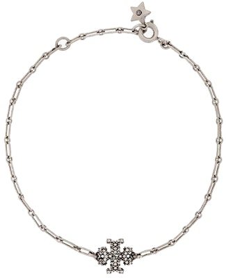 Tory Burch Trendy Brass Bracelet Unisex - Silver Gray. 87055-020 Buy Tory Burch Trendy Brass Bracelet Unisex - Silver Gray. 87055-020