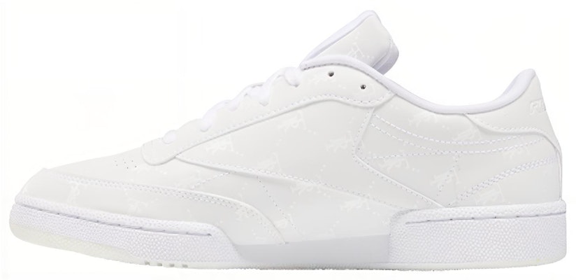 Très Rasché x Reebok Club C 85 MU 'Triple White' FW8453 Buy Très Rasché x Reebok Club C 85 MU 'Triple White' FW8453