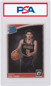 Trae Young 2018 Panini Donruss Optic Rookie #198 Kad Permulaan Buy Trae Young 2018 Panini Donruss Optic Rookie #198 Kad Permulaan