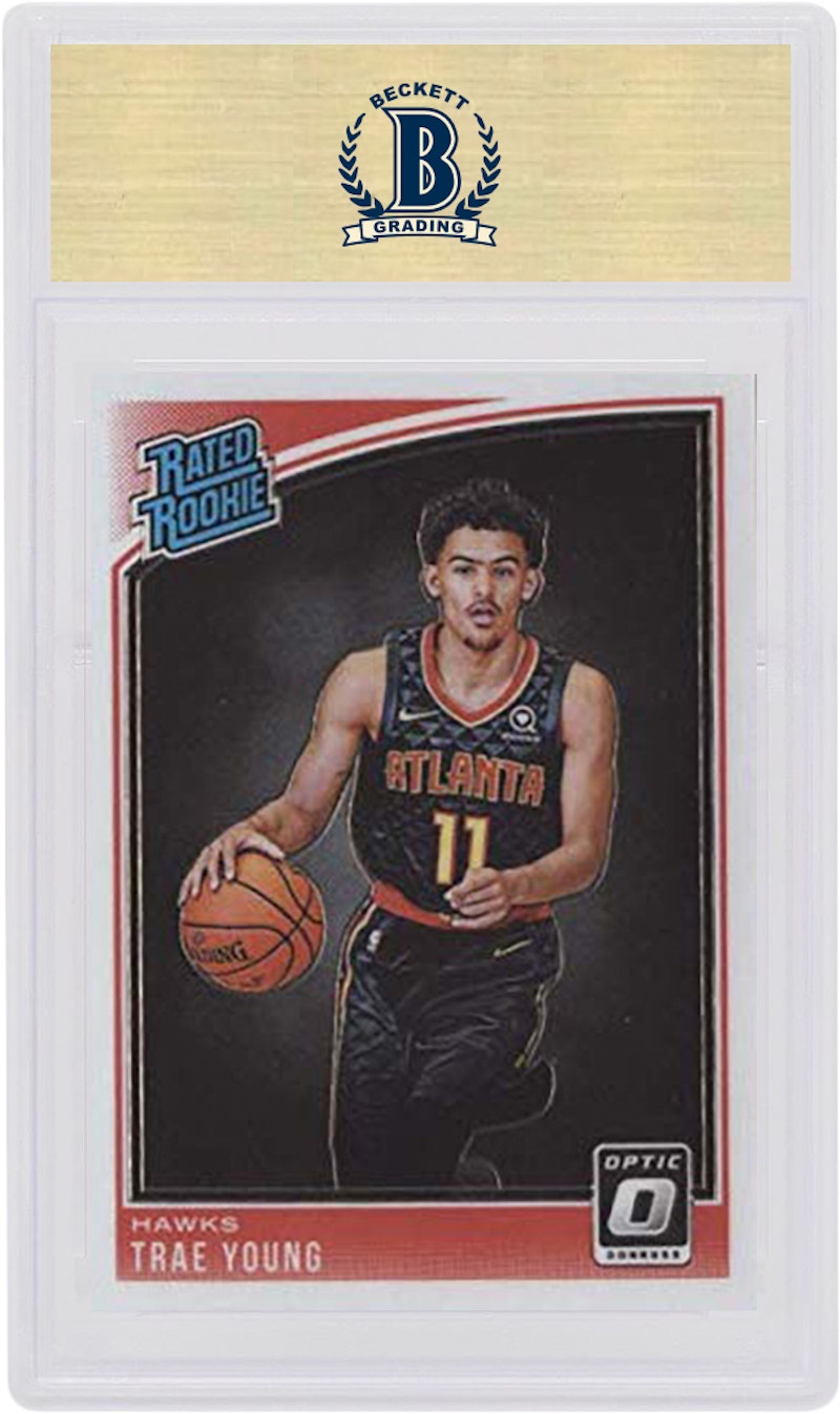 Trae Young 2018 Panini Donruss Optic Rookie #198 圖 2