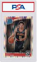 Trae Young 2018 Panini Donruss Optic Novato Shock #198 Buy Trae Young 2018 Panini Donruss Optic Novato Shock #198