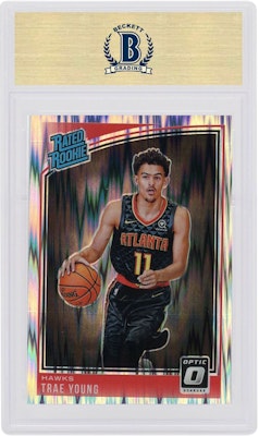Trae Young 2018 Panini Donruss Optic Rookie Shock #198 Order Trae Young 2018 Panini Donruss Optic Rookie Shock #198