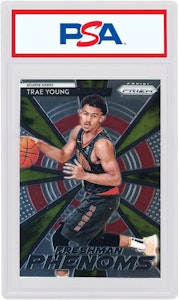 Trae Young 2018 Panini Prizm Rookie Freshman Phenoms #21 Kad Rookie Buy Trae Young 2018 Panini Prizm Rookie Freshman Phenoms #21 Kad Rookie