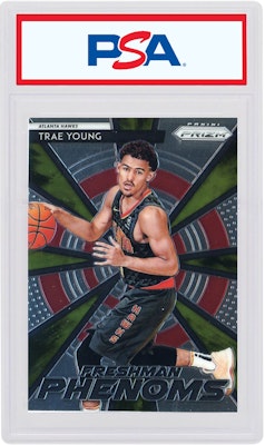Trae Young 2018 Panini Prizm Rookie Freshman Phenoms #21 Buy Trae Young 2018 Panini Prizm Rookie Freshman Phenoms #21