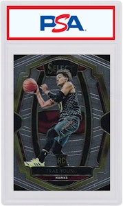 特雷·楊 2018 年 Panini Select 新秀首選級別 #142 Buy 特雷·楊 2018 年 Panini Select 新秀首選級別 #142