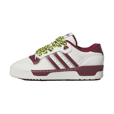 Trae Young adidas Rivalry Low 'White Maroon'