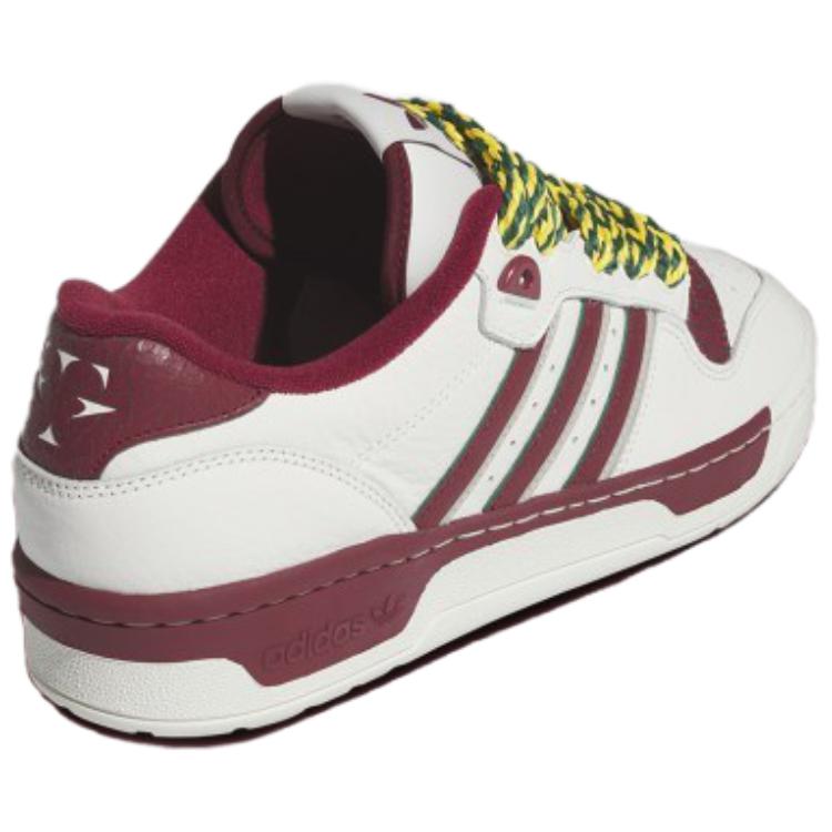 Lookbook トレイ・ヤング × adidas ライバルリーLow 白/マルーン IH7740