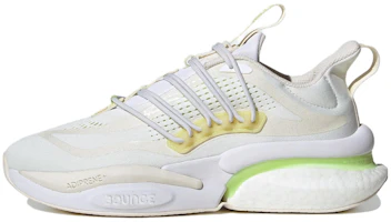 adidas AlphaBoost V1 Running Shoes 'White Yellow' IG3072 adidas AlphaBoost V1 Running Shoes 'White Yellow' IG3072