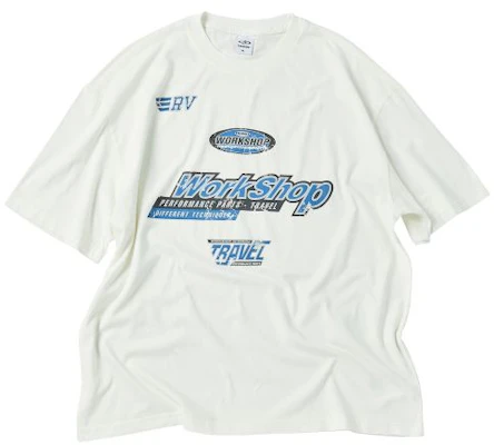TRAVEL Athlete 顏料短袖T恤 奶油色 TRTFSURS05UI4 Buy TRAVEL Athlete 顏料短袖T恤 奶油色 TRTFSURS05UI4