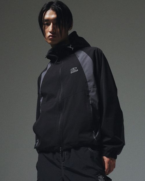 Order 트래블 벌룬 윈드브레이커 블랙 TRTHAWWB25UC6