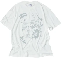 TRAVEL Cosmos Short Sleeve Tee White TRTFSURS15UC2 TRAVEL Cosmos Short Sleeve Tee White TRTFSURS15UC2