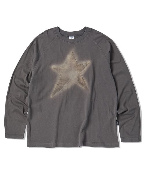Travel Embo Star Long Sleeve Charcoal TRTVSSRL31UC5