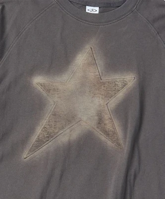 Travel Embo Star Long Sleeve Charcoal TRTVSSRL31UC5 Shop Travel Embo Star Long Sleeve Charcoal TRTVSSRL31UC5