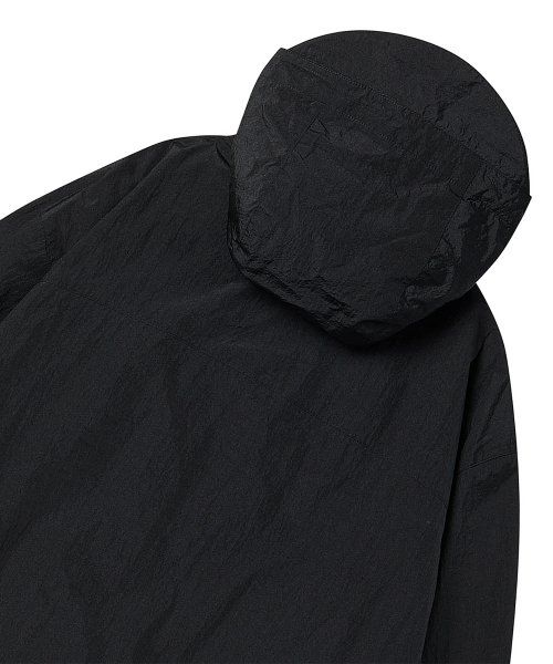 Details for TRAVEL GOOPH Black Hooded Windbreaker TRTTSSWB04UC6