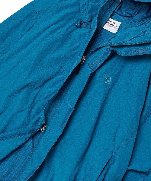 Sizing TRAVEL GOOPHOOD Windbreaker Sapphire Blue TRTTSSWB04UB5