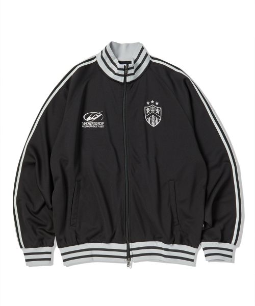 TRAVEL Jersey Track Jacket Black TRTFAWJK05UC6