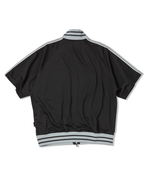 Order 트래블 저지 트랙 반팔 자켓 블랙 TRTVSSPC19UC6