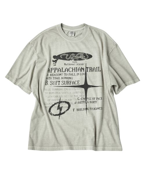 TRAVEL Reason Trail Pigment Short Sleeve Tee Beige TRTHSURS41UE1