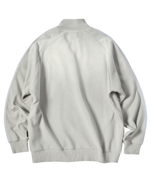 Order 트래블 빈티지 워시드 그레이 스웻 트랙 재킷 TRTXSSJK30UC4