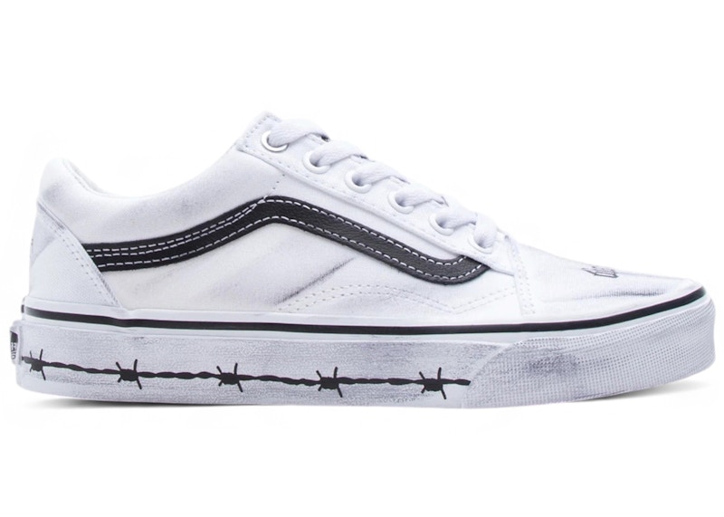 Travis Barker x Vans Old Skool 'White' VN000E9TCJ7