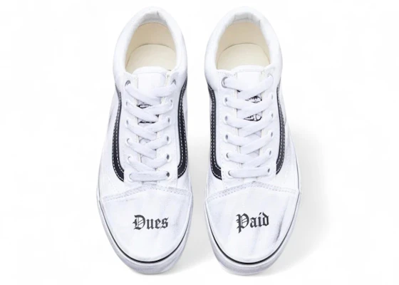 Travis Barker 联名 Vans Old Skool 白色 VN000E9TCJ7 Order Travis Barker 联名 Vans Old Skool 白色 VN000E9TCJ7