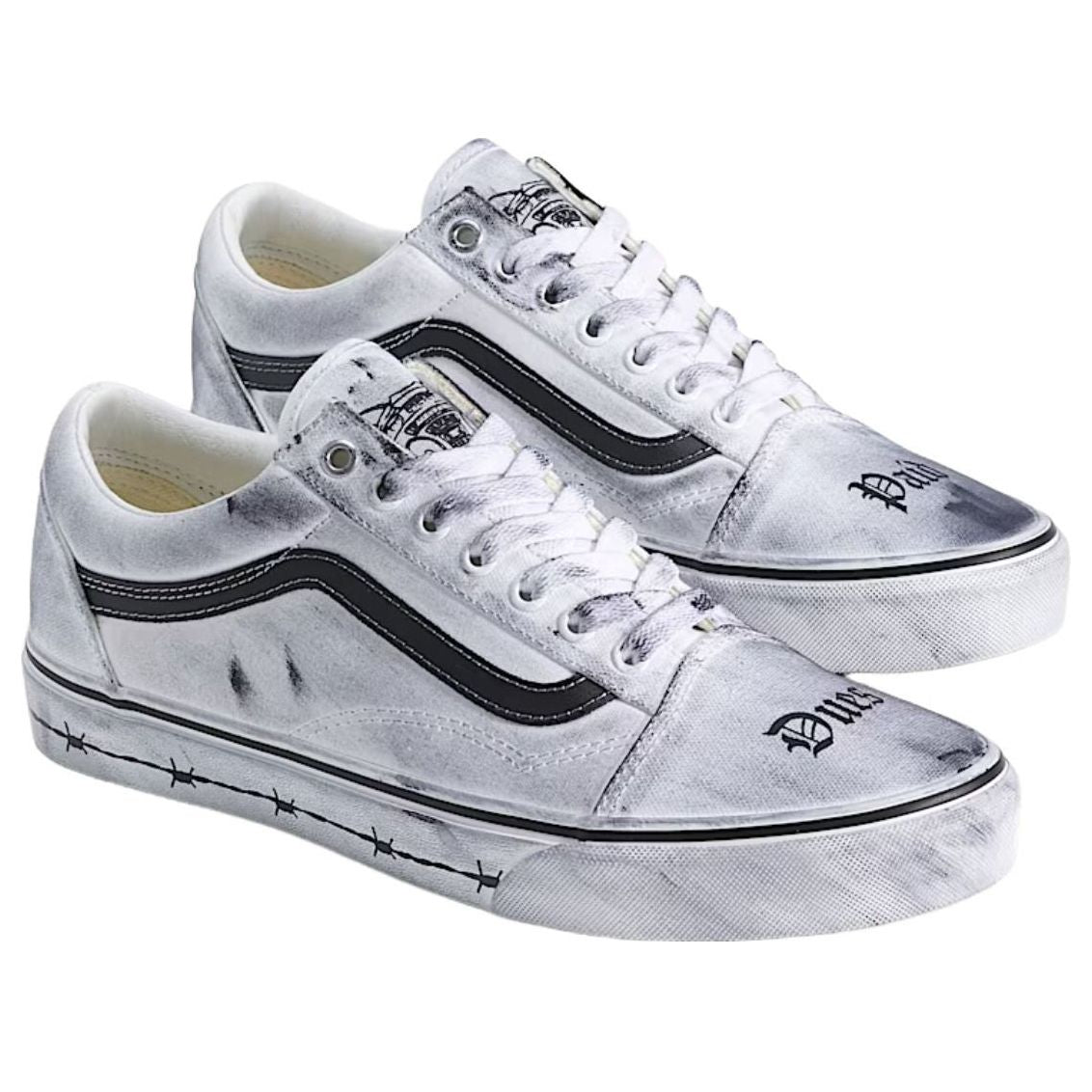 Lookbook Travis Barker x Vans Old Skool 'White' VN000E9TCJ7