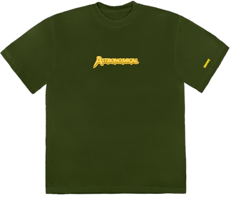 Camiseta Travis Scott Astro Cyclone Verde Oliva Desgastado Buy Camiseta Travis Scott Astro Cyclone Verde Oliva Desgastado