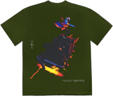 Order 崔维斯·斯科特 星旋风 T恤 洗水橄榄色