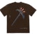Travis Scott Astro Diamond Jack T-Shirt Brown
