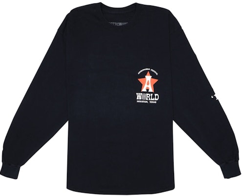 Camiseta Negra Travis Scott Astro L/S Buy Camiseta Negra Travis Scott Astro L/S