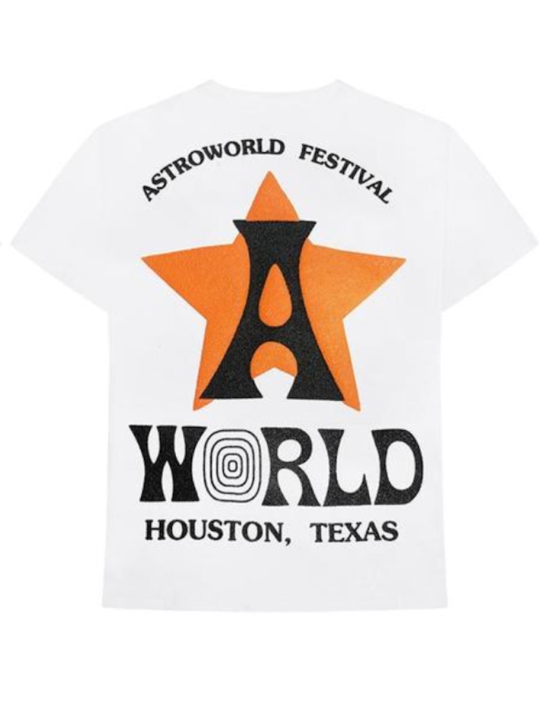 Order 트래비스 스캇 아스트로 티셔츠 (흰색) 
