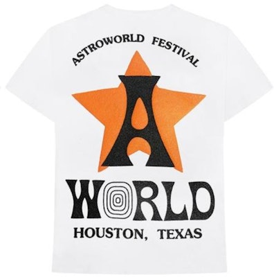 Travis Scott Astro Tee White Order Travis Scott Astro Tee White