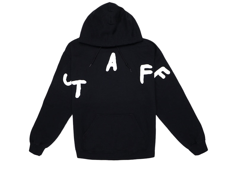 Buy 崔維斯·史考特 Astrofest 2019 員工壓印連帽黑色上衣