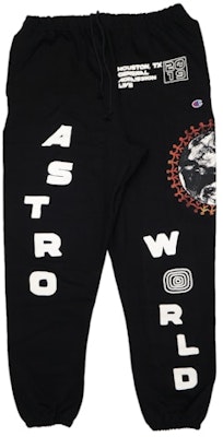 Travis Scott Astrofest 2019 Sweatpants Black Buy Travis Scott Astrofest 2019 Sweatpants Black