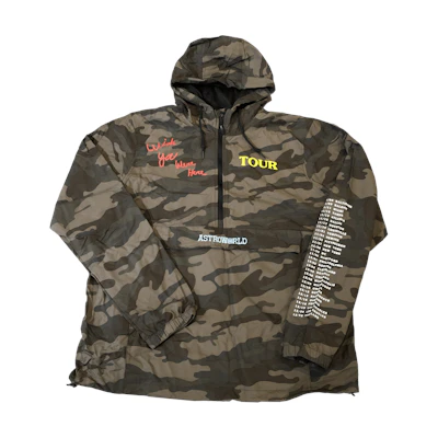 Travis Astroworld Anorak Camo