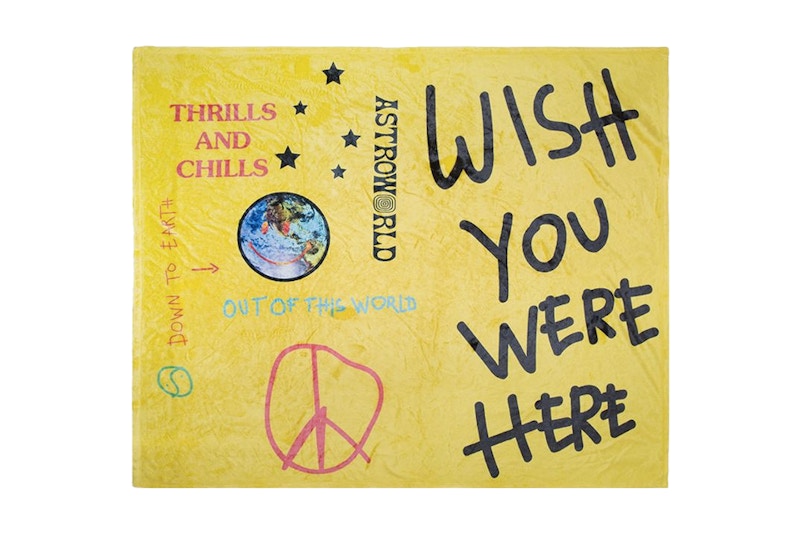 Travis Scott Astroworld Blanket Yellow