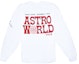 Buy Travis Scott Astroworld Chicago Eksklusif Baju Lengan Panjang Putih