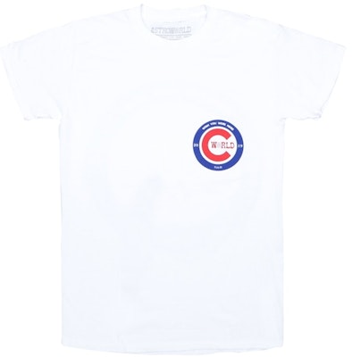Travis Scott Astroworld Chicago Exclusive T-Shirt White Order Travis Scott Astroworld Chicago Exclusive T-Shirt White