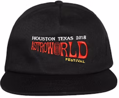 Travis Scott Astroworld Festival Hat Black Travis Scott Astroworld Festival Hat Black