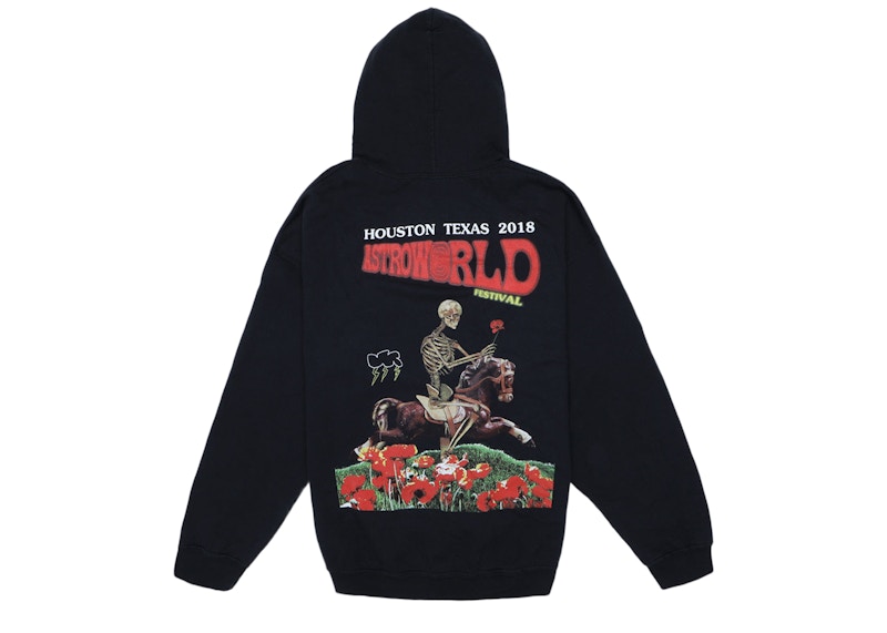 Travis Astroworld Festival Hoodie Black 圖 2