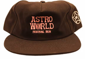 Travis Scott Astroworld Festival Run Hat Chocolate Travis Scott Astroworld Festival Run Hat Chocolate