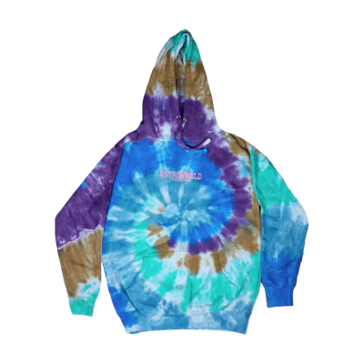 Travis Astroworld Festival Run Hoodie Tie Dye