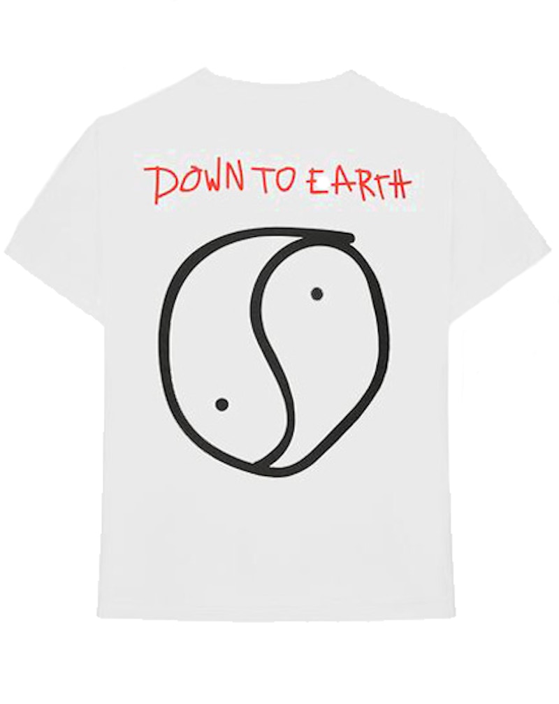 Order 트래비스 스콧 아스트로월드 스마일 티셔츠 (화이트) 
