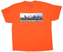 Travis Scott Astroworld Houston Eksklusif T-Shirt Jingga Buy Travis Scott Astroworld Houston Eksklusif T-Shirt Jingga