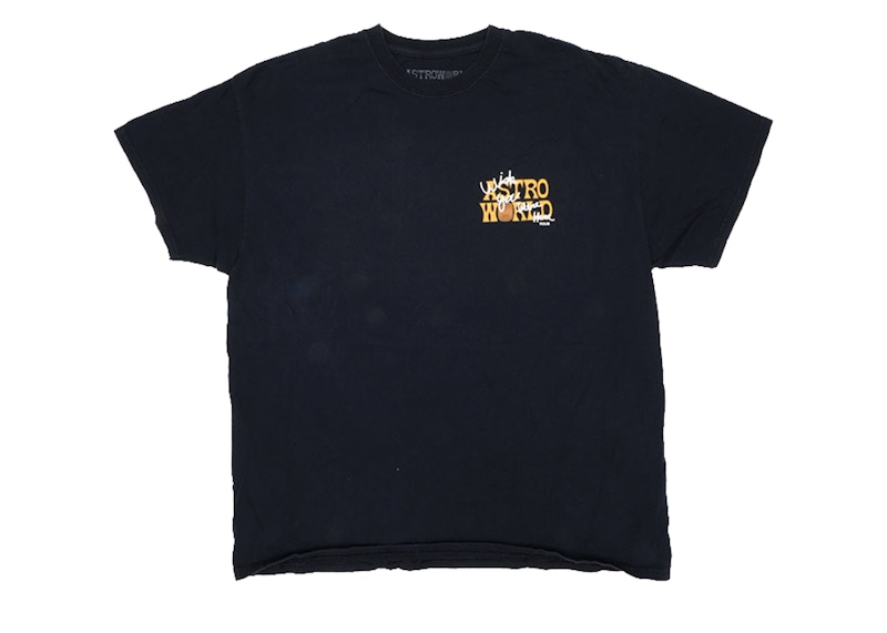 Buy トラヴィス ASTROWORLD Houston Tシャツ (黒)

