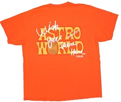 Travis Scott Astroworld Houston Eksklusif T-Shirt Jingga Order Travis Scott Astroworld Houston Eksklusif T-Shirt Jingga