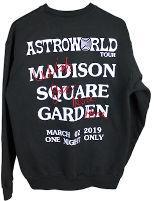 Travis Scott Astroworld I Love NY Crewneck Black Order Travis Scott Astroworld I Love NY Crewneck Black