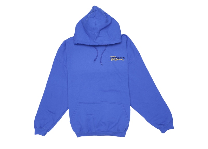 Travis Astroworld LA Exclusive Hoodie Blue