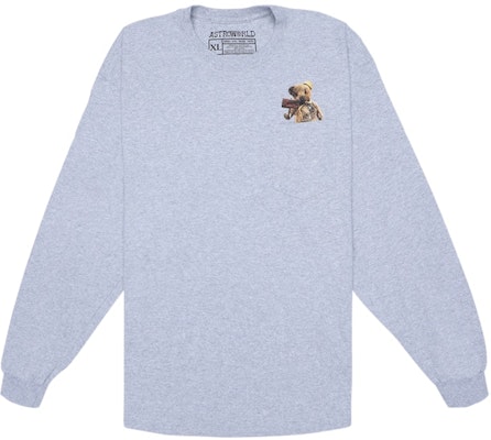 Travis Scott Astroworld LA Eksklusif Baju Lengan Panjang Kelabu Order Travis Scott Astroworld LA Eksklusif Baju Lengan Panjang Kelabu